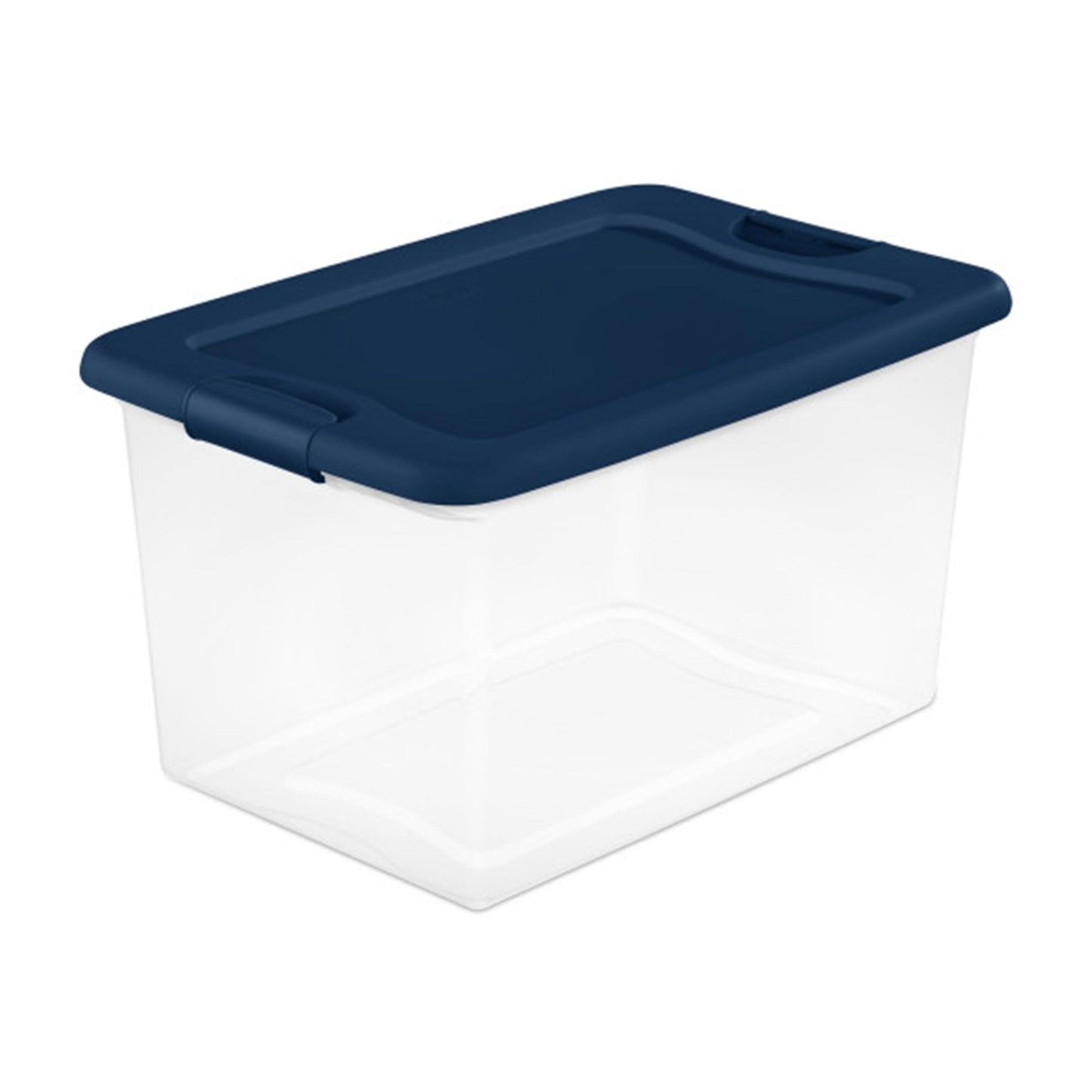 64QT Stackable Clear Storage Bins with Lids