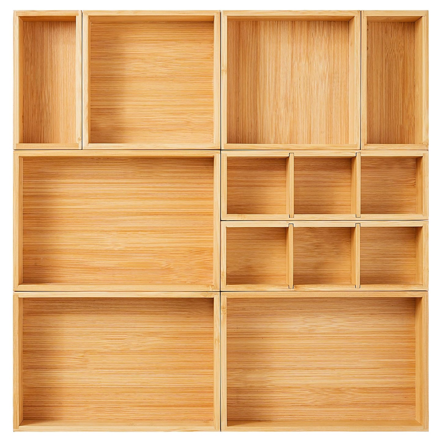Fabsome Bamboo Drawer Organizer