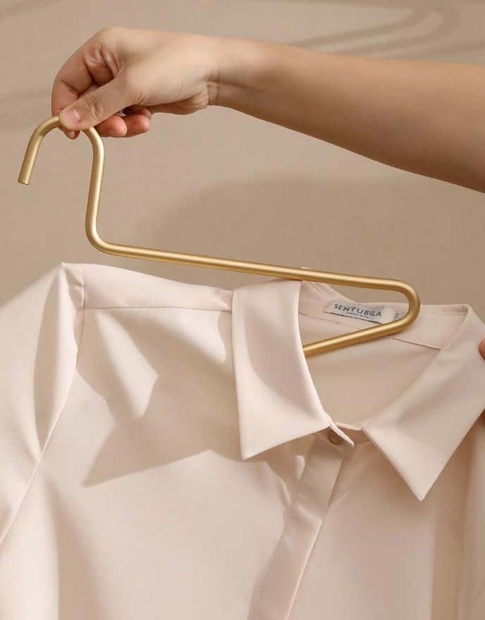 Slim Aluminum Non Slip Space Saving Clothes Hangers