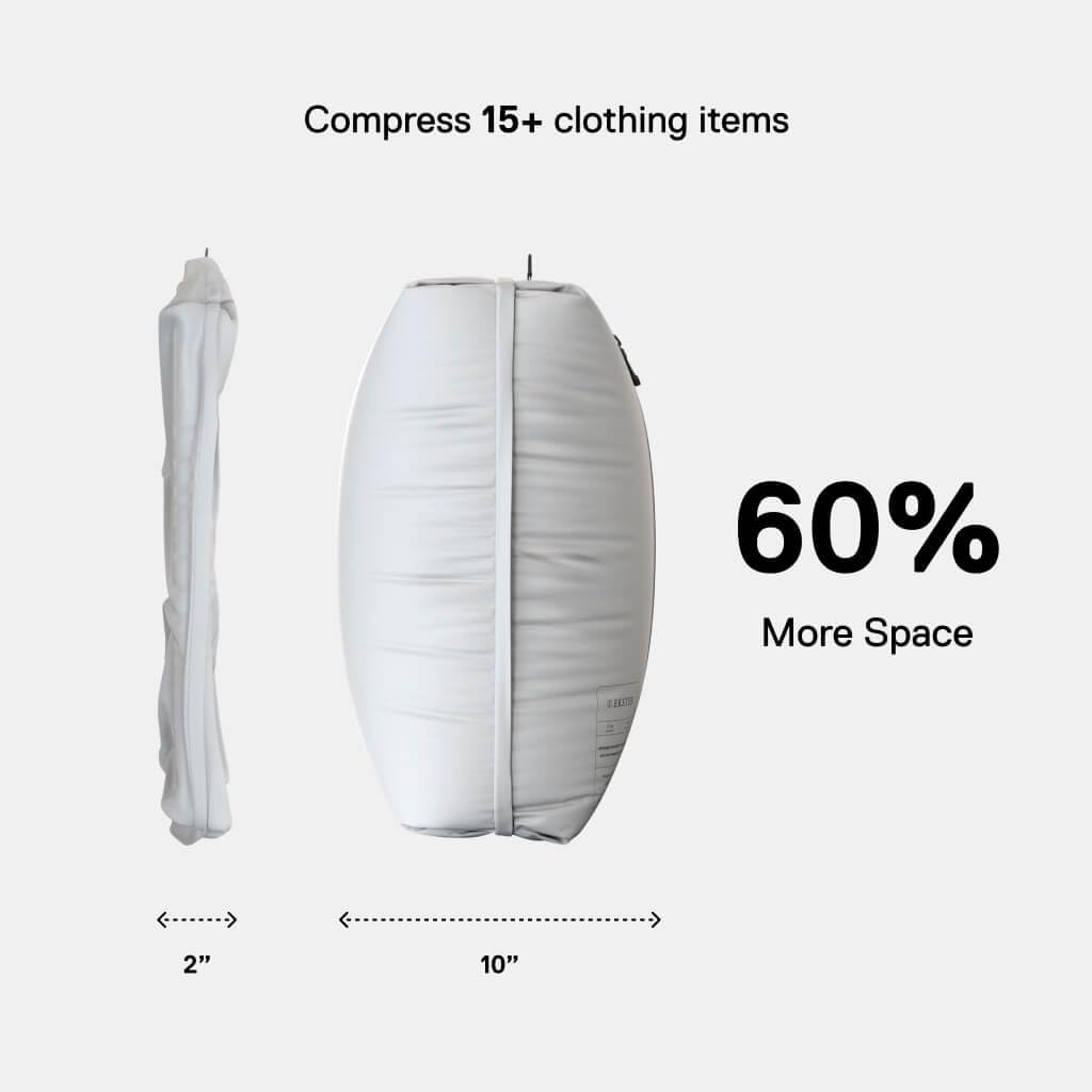 Vacuum Travel Compression Packing Bags with USB-C Pump