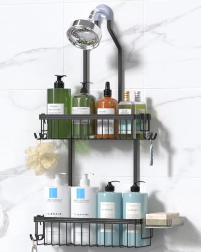 YASONIC Never Rust Hanging Shower Caddy Aluminum Organizer