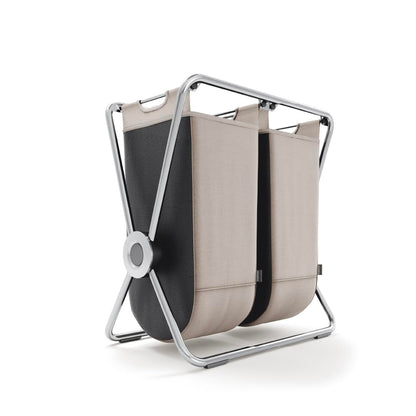 Double X Frame Laundry Hamper with Removable Bags Handles