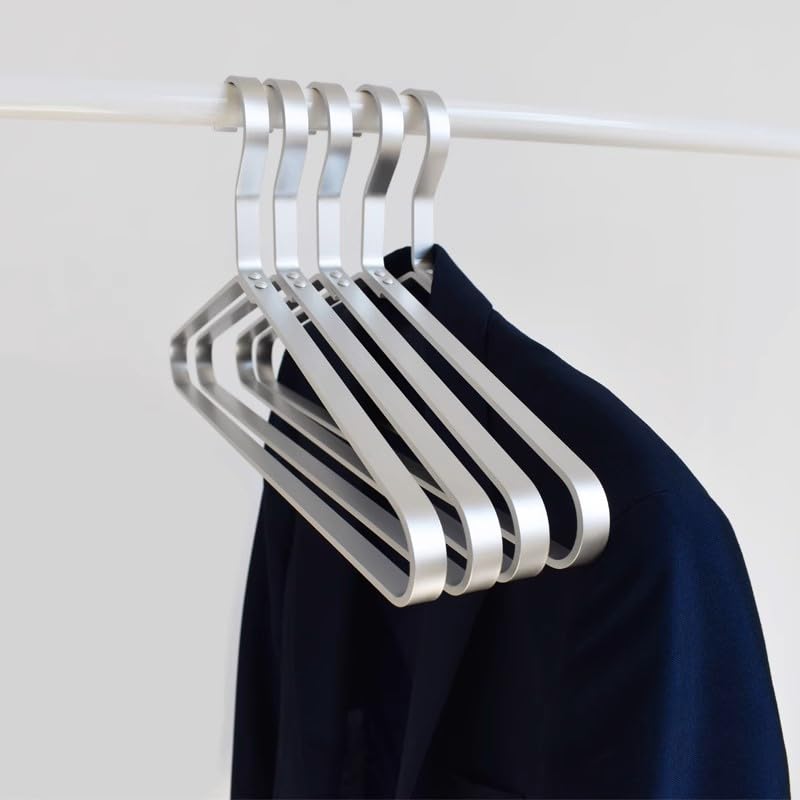 Slim Aluminum Non Slip Space Saving Clothes Hangers