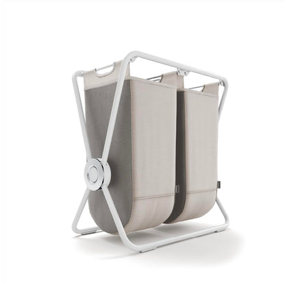 Double X Frame Laundry Hamper with Removable Bags Handles