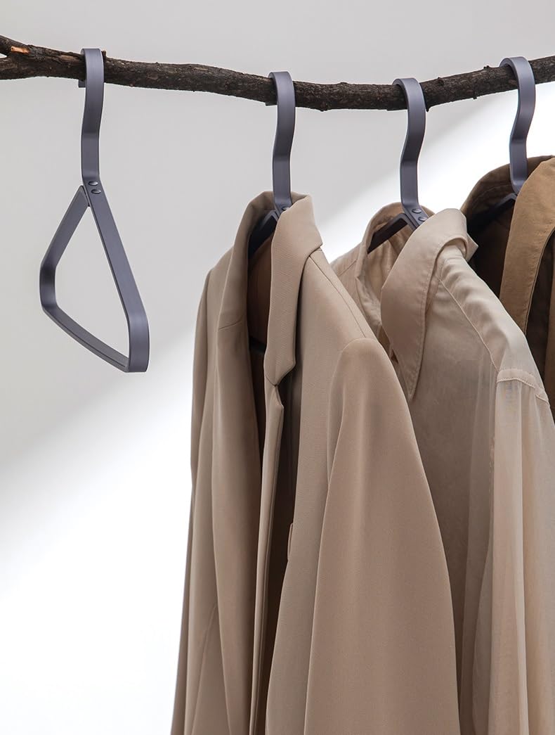 Slim Aluminum Non Slip Space Saving Clothes Hangers