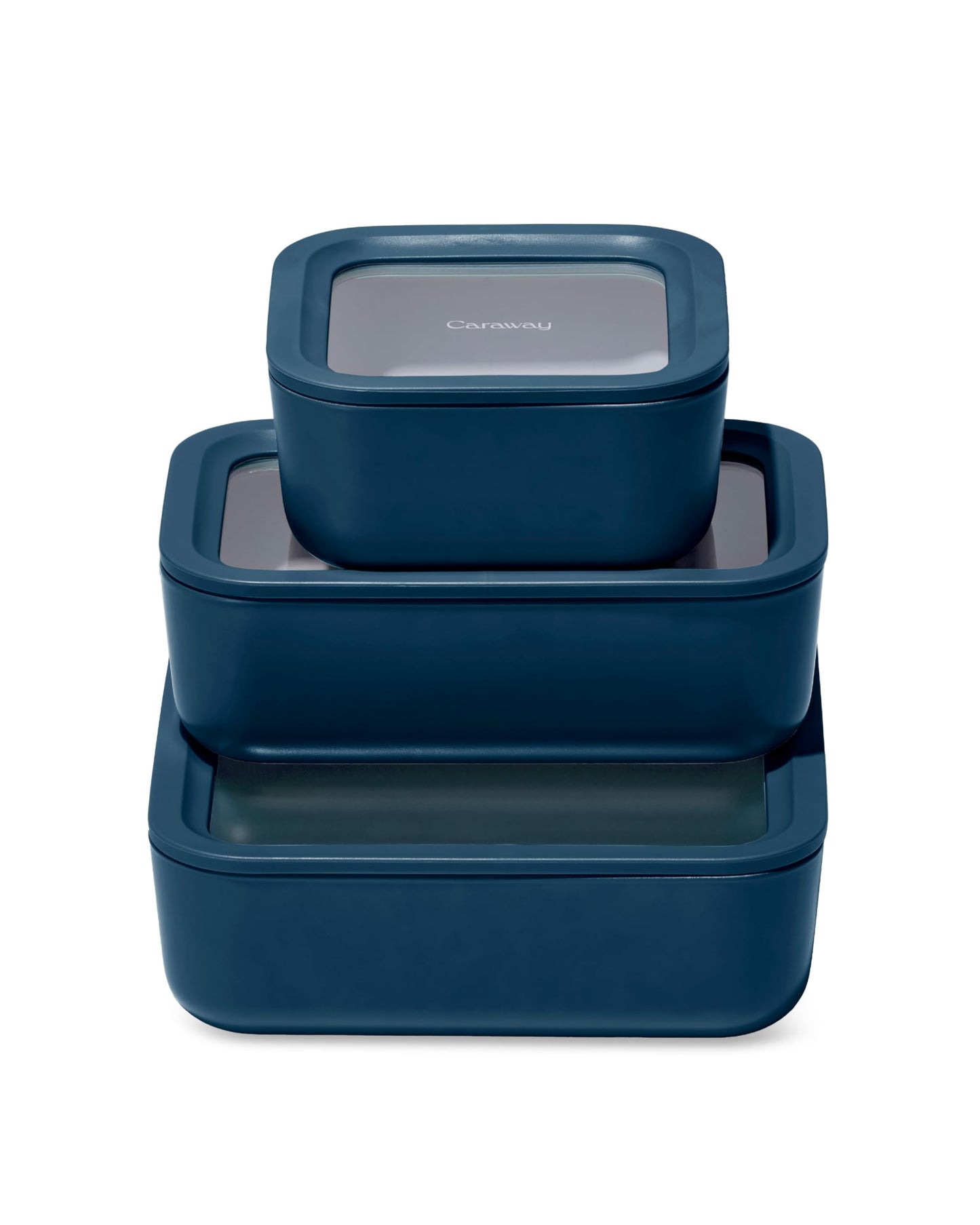 Glass Food Storage Set Ceramic Coated Lids Lunch Box Safe