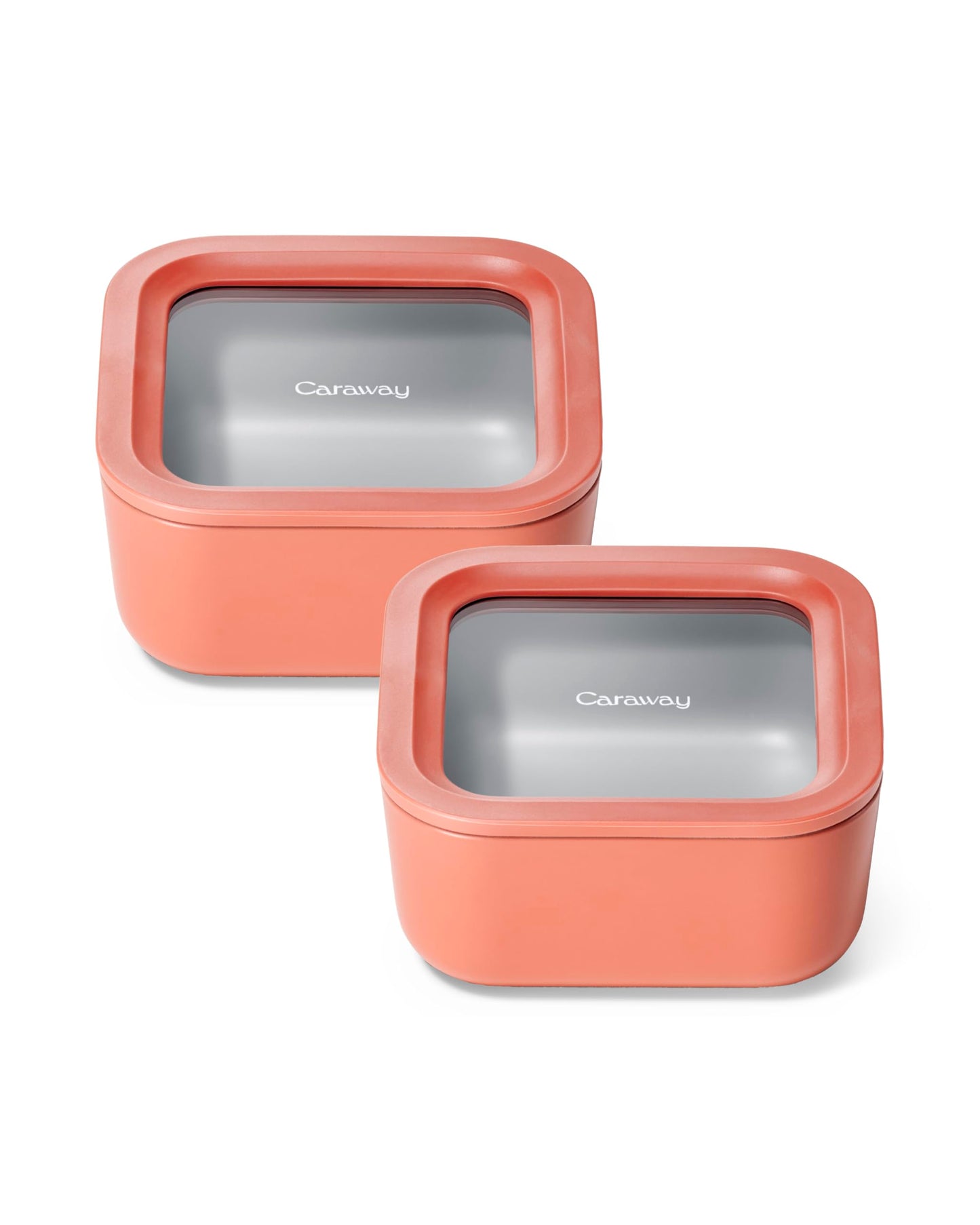 Glass Food Storage Set Ceramic Coated Lids Microwave Safe