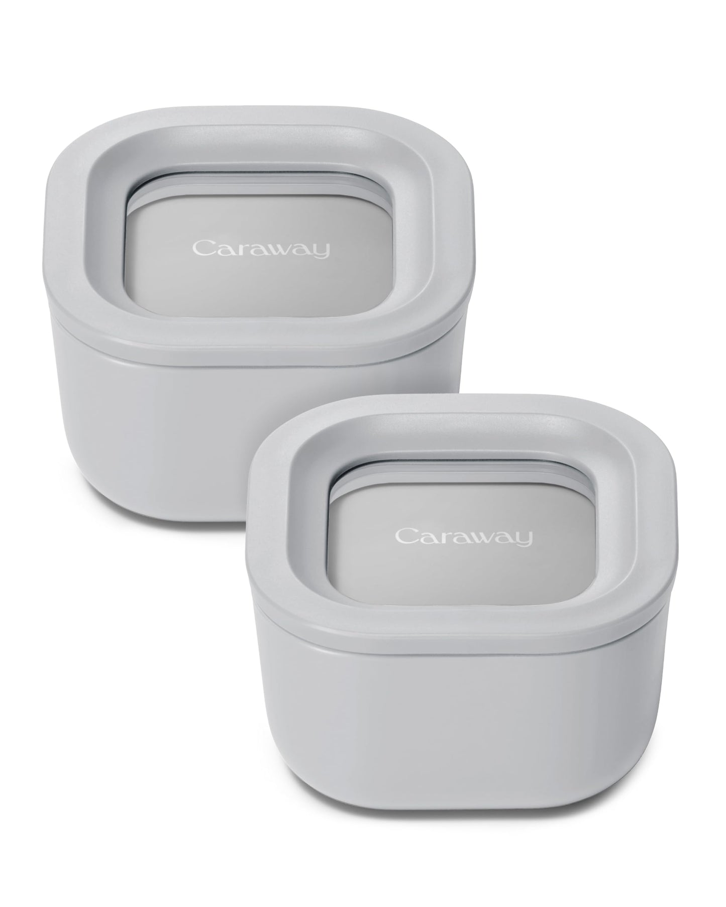 Glass Food Storage Set Ceramic Coated Lids Microwave Safe