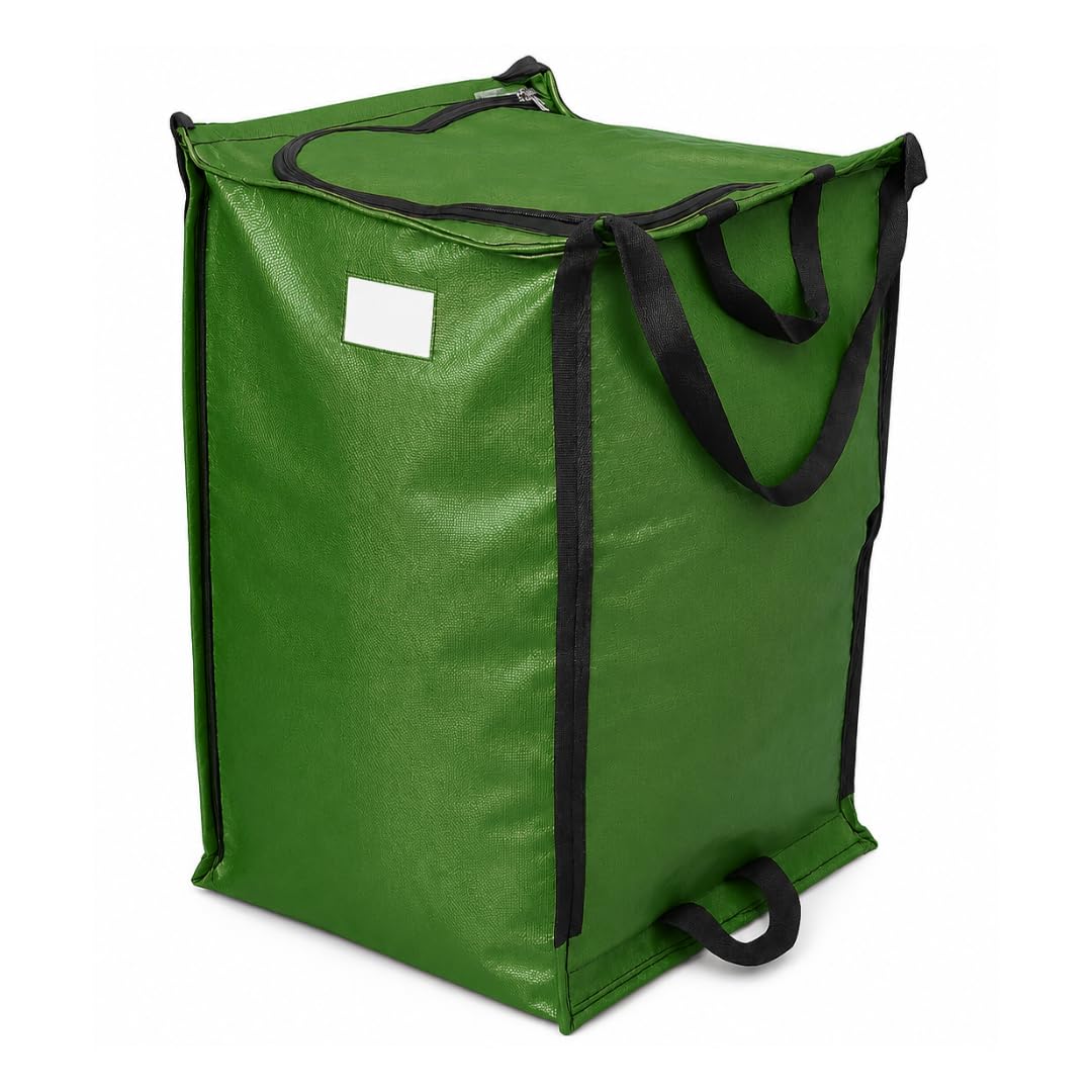 Heavy Duty Storage Bag 22 Gallon Zipper Top Woven Poly