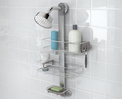 Adjustable Shower Caddy Rust Resistant Bathroom Organizer