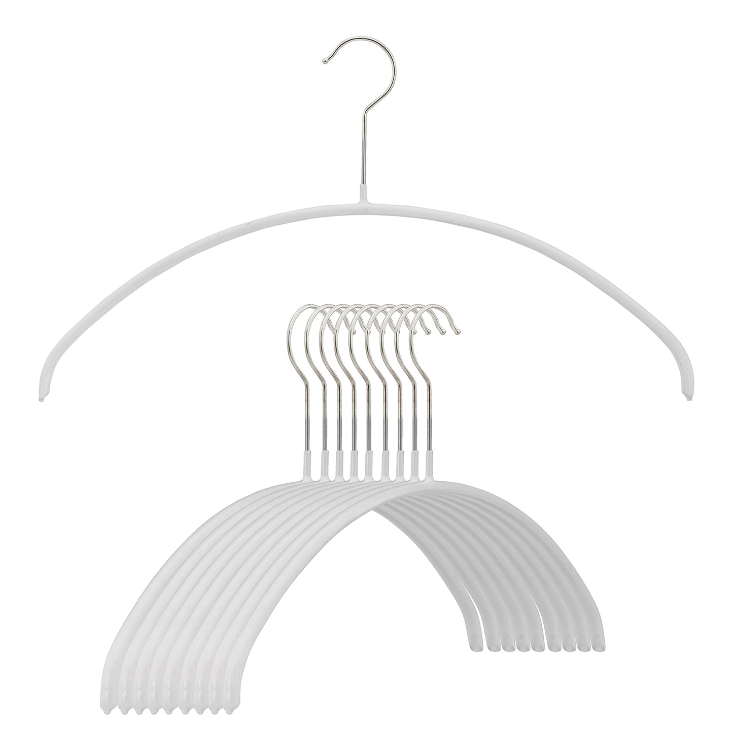Non-Slip Space Saving Steel Clothes Hangers for Clothes
