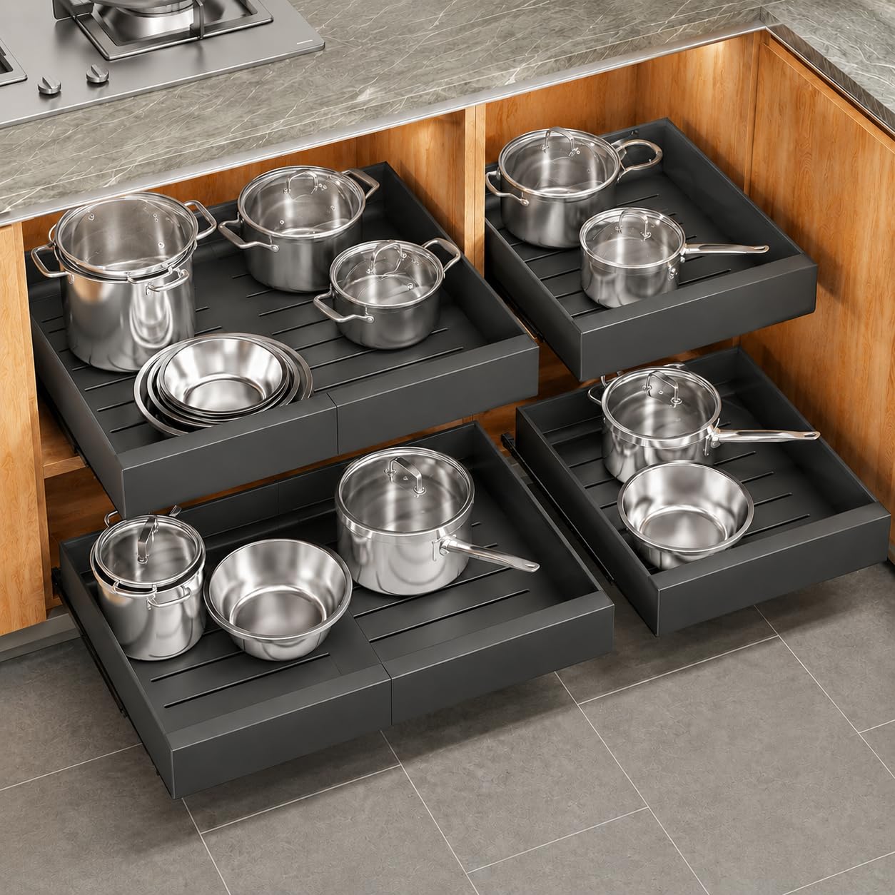 Expandable Cabinet Organizer 5.7 Inch