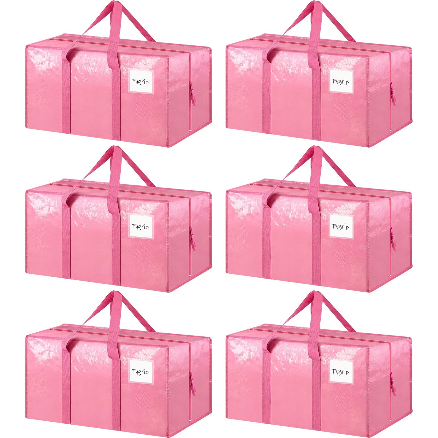 Heavy Duty Moving Storage Bags with Zipper Handles