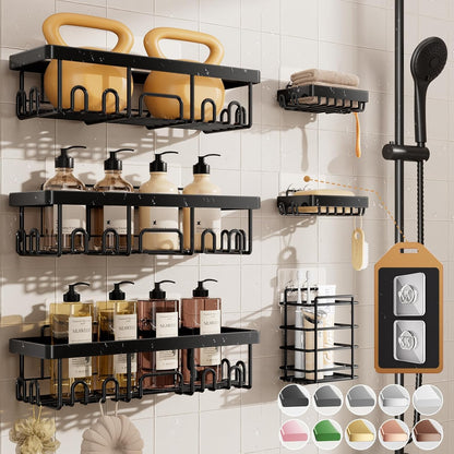 Stackable Shower Caddy Bathroom Organizer No Drill