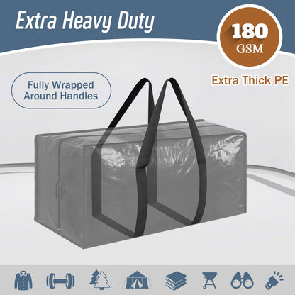 Heavy Duty Moving Storage Bags with Zipper Handles