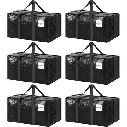 Heavy Duty Moving Storage Bags with Zipper Handles