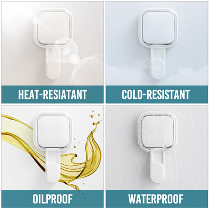Suction Cup Shower Caddy 2 Pack No Drill Bathroom Organizer