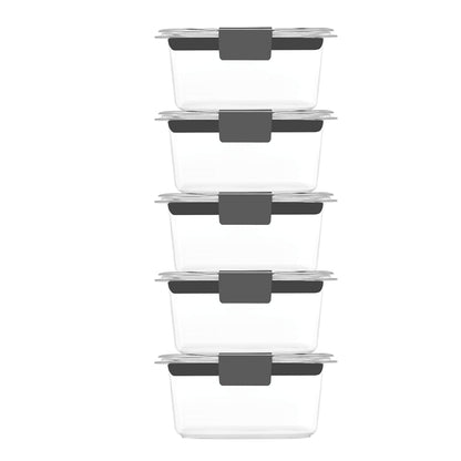2-Compartment Meal Prep Food Storage Containers 2.85 Cup