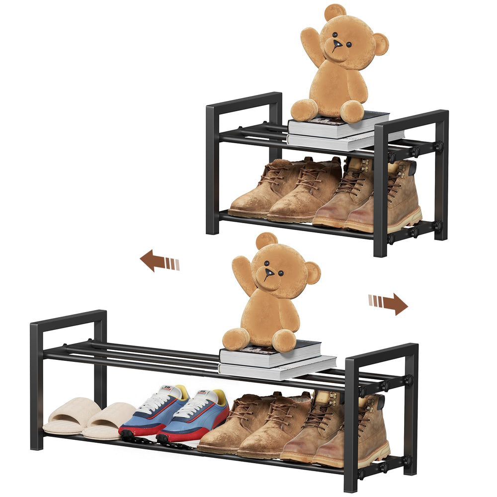 Stackable Shoe Rack Organizer Storage Shelf Rack