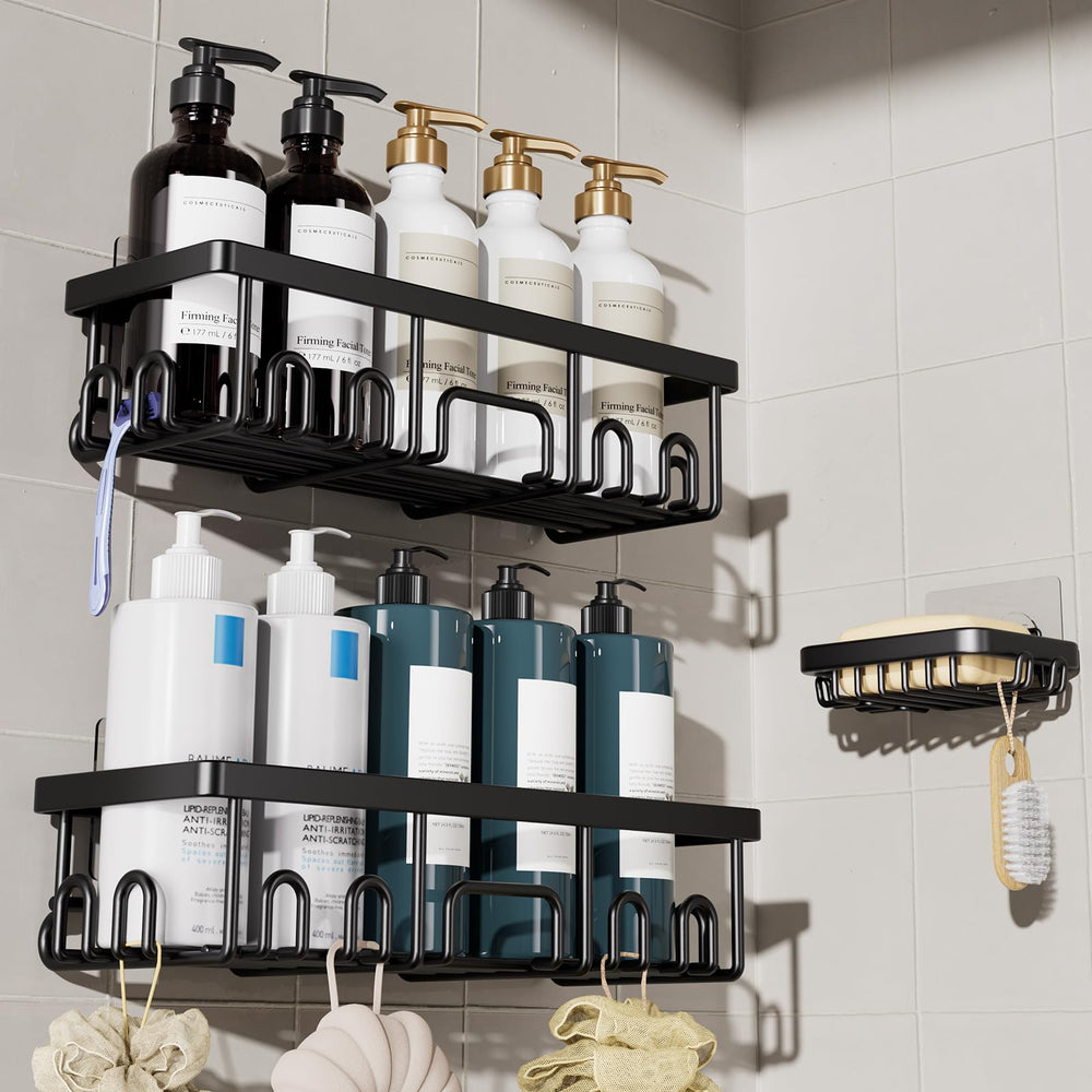 Stackable Shower Caddy Bathroom Organizer No Drill