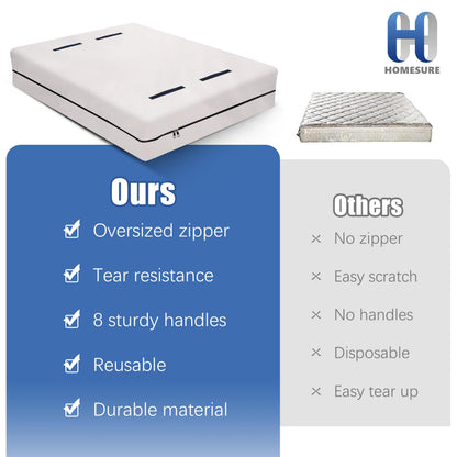 Mattress Cover Storage Bag for Moving and Protection