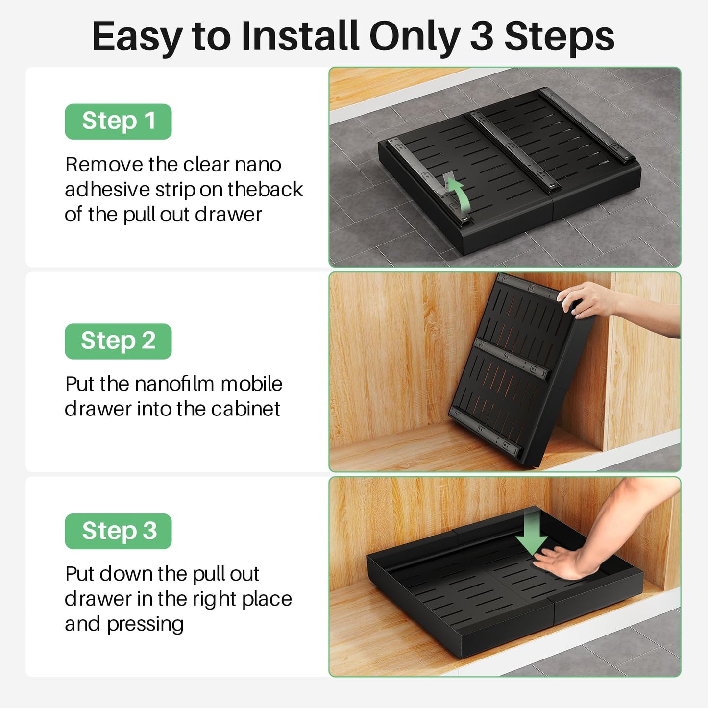 Expandable Cabinet Organizer 5.7 Inch