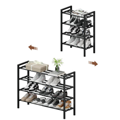 Stackable Shoe Rack Organizer Storage Shelf Rack