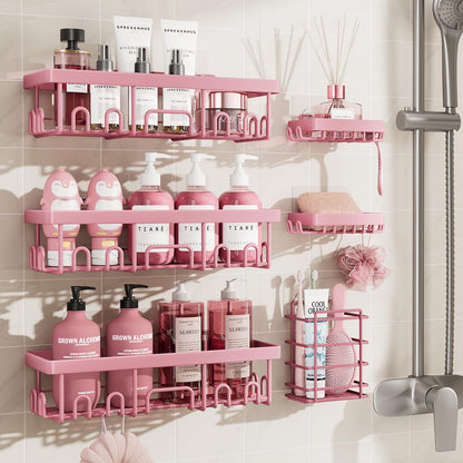 Stackable Shower Caddy Bathroom Organizer No Drill