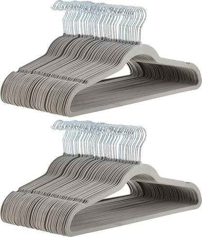 Slim Velvet Non Slip Suit Clothes Hangers