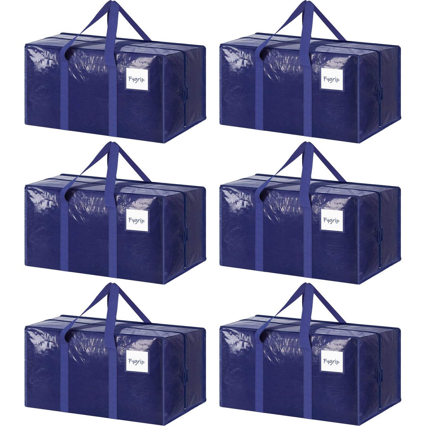 Heavy Duty Moving Storage Bags with Zipper Handles