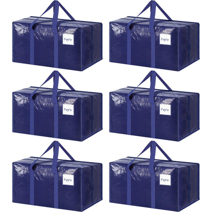 Heavy Duty Moving Storage Bags with Zipper Handles