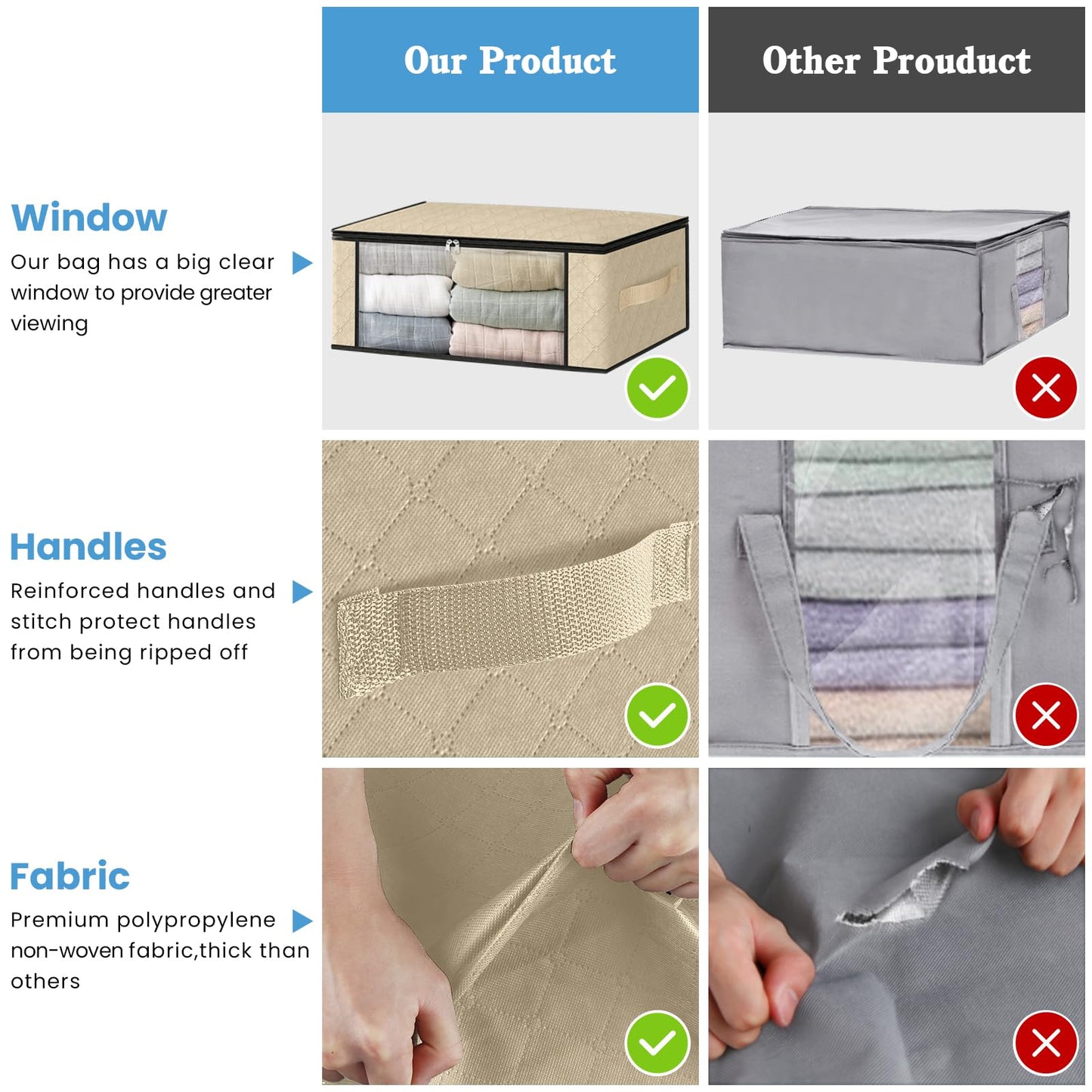 HomeHacks Storage Bags 35L