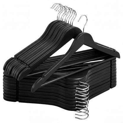 Wooden Coat Clothes Hangers Durable Closet Organizer