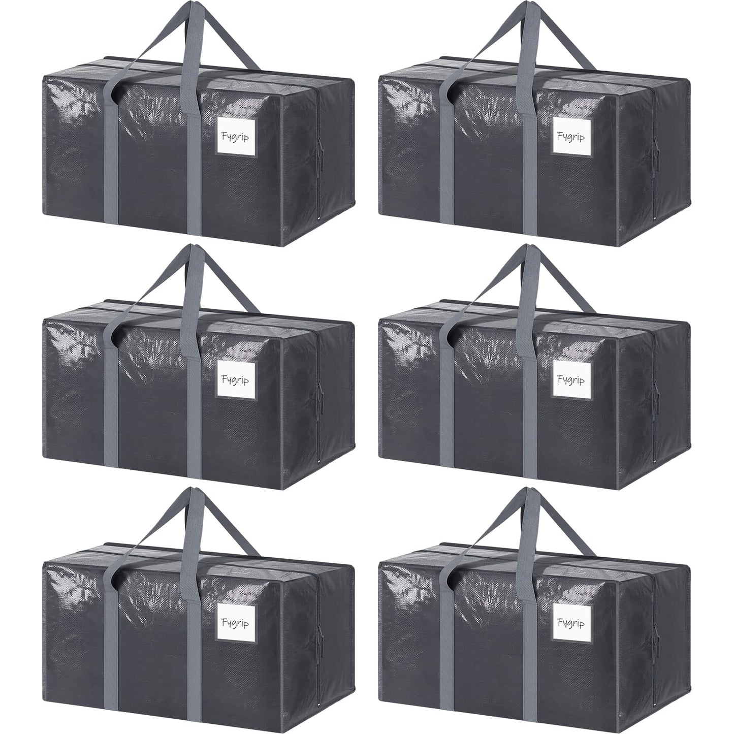 Heavy Duty Moving Storage Bags with Zipper Handles