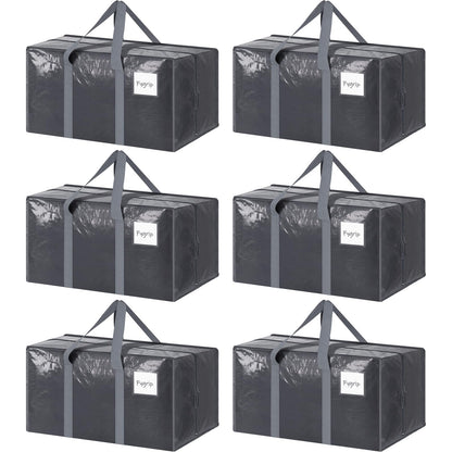 Heavy Duty Moving Storage Bags with Zipper Handles