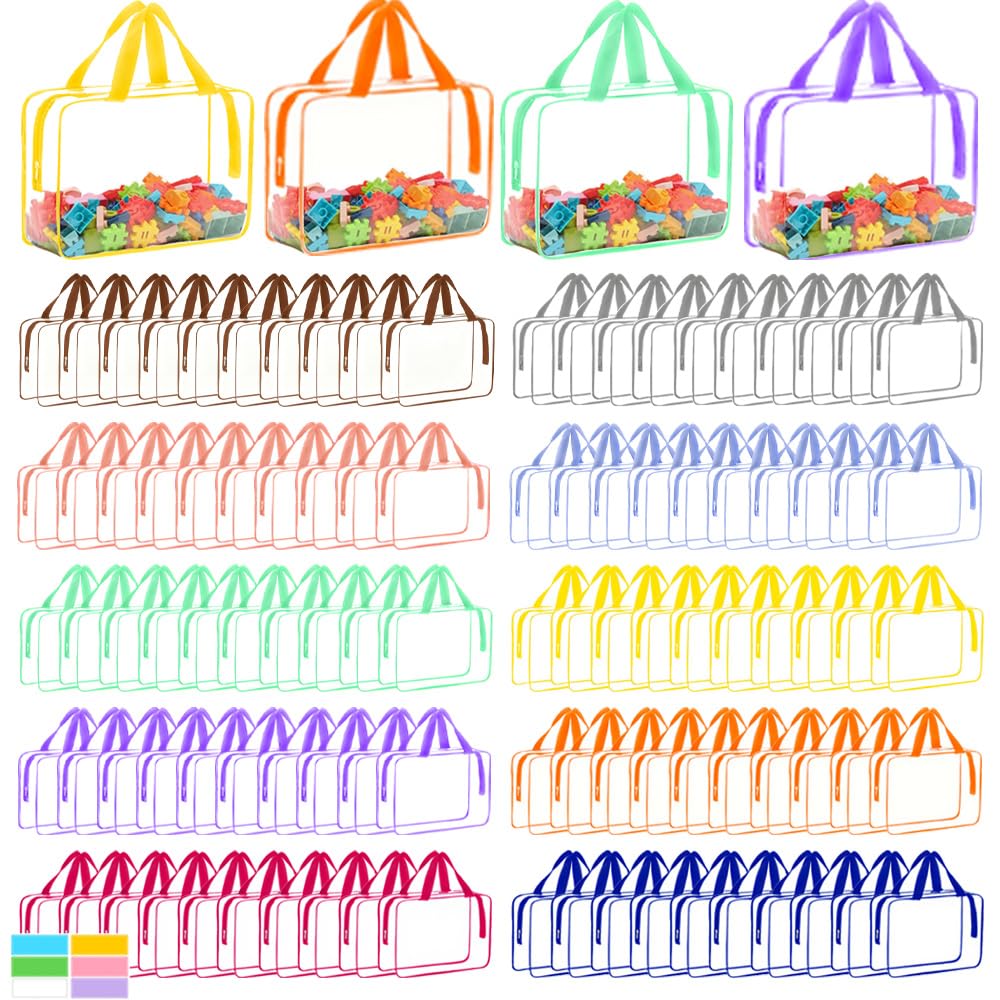Extra Large Toy Storage Bags with Zipper Clear Organizer