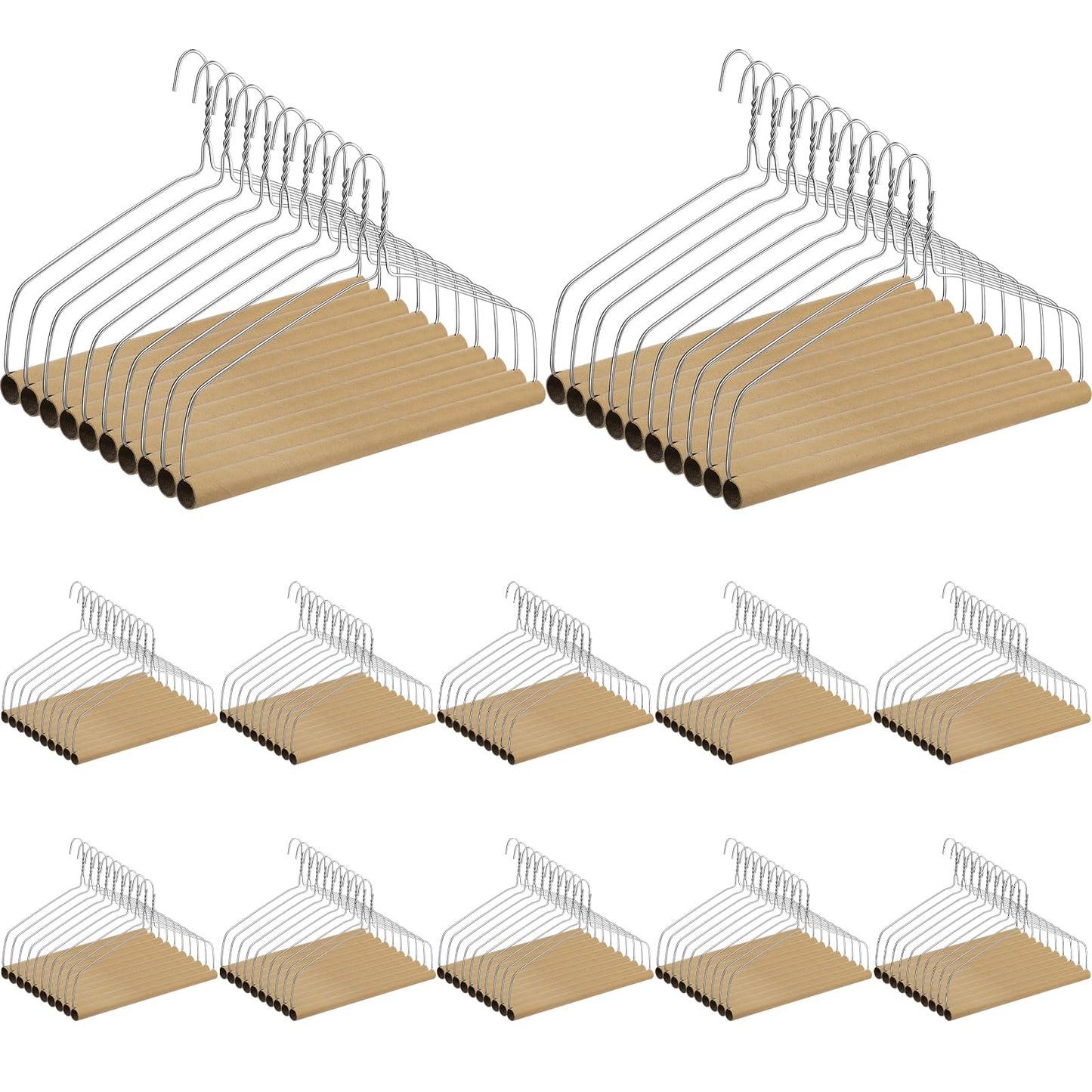 Heavy Duty Steel Wire Drapery Hangers 18 Inch Strong