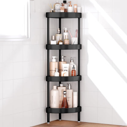 Corner Shower Caddy Adjustable Rustproof Aluminum Organizer