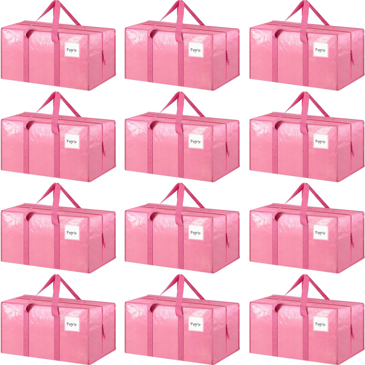Heavy Duty Moving Storage Bags with Zipper Handles