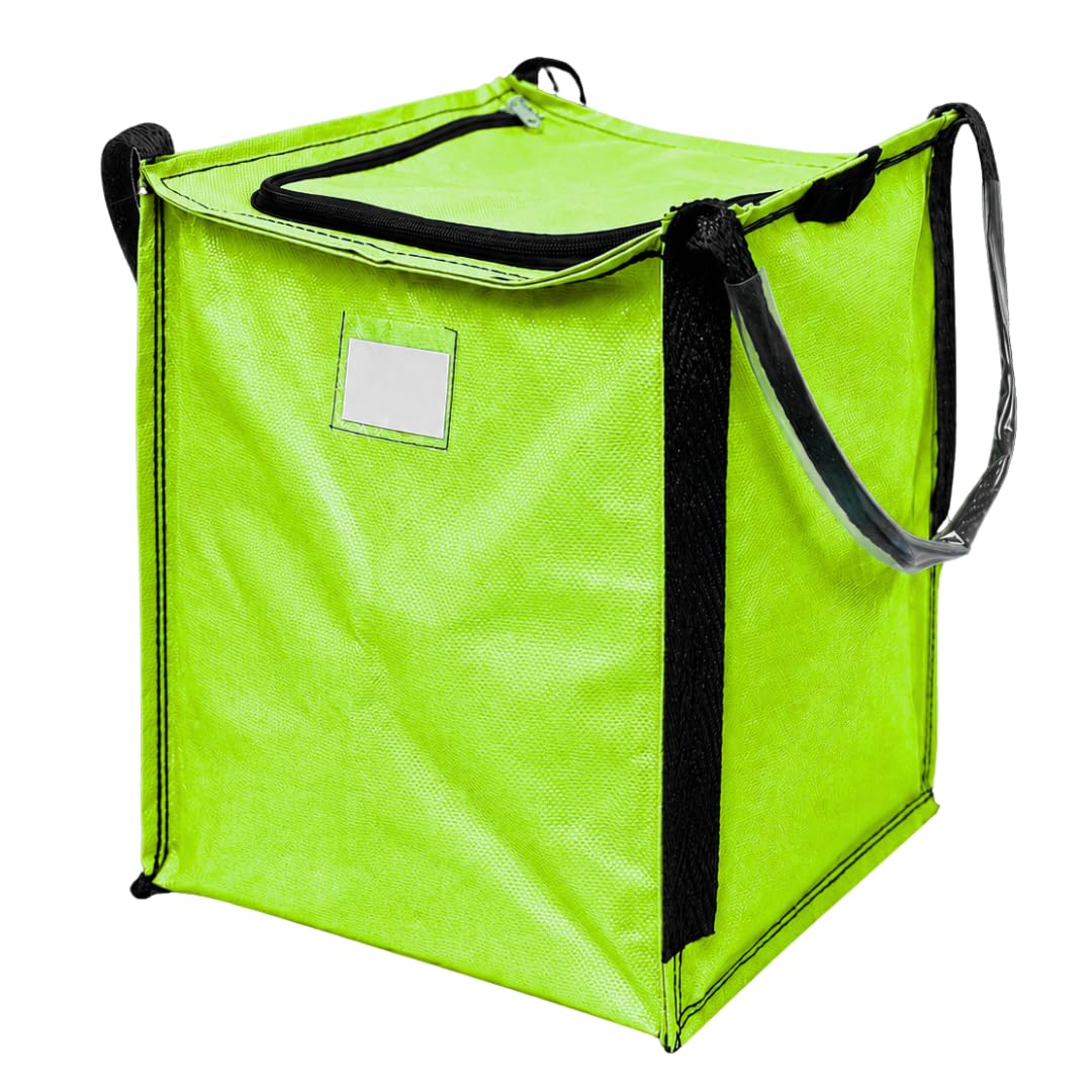 Heavy Duty Storage Bag 22 Gallon Zipper Top Woven Poly