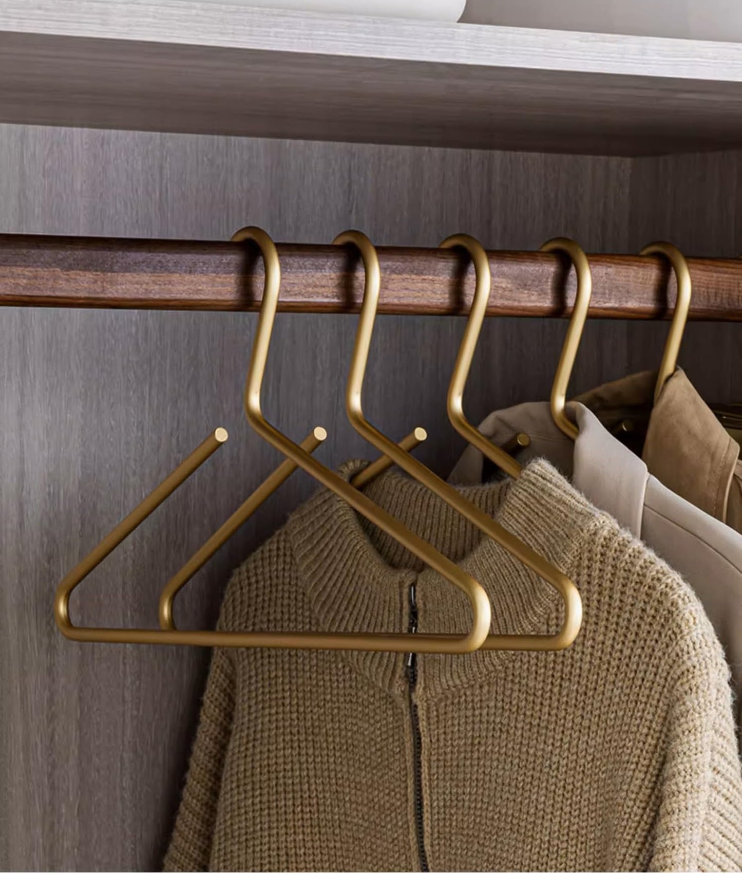 Slim Aluminum Non Slip Space Saving Clothes Hangers
