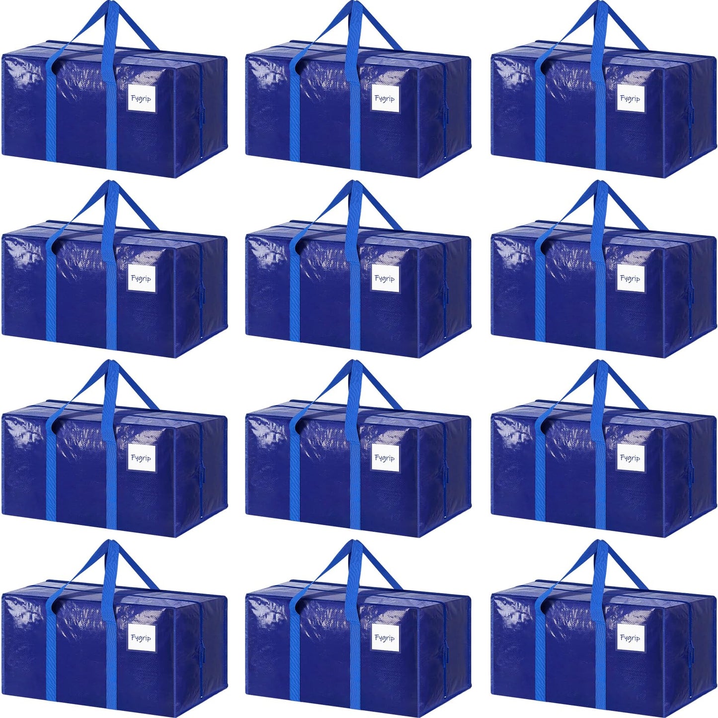 Heavy Duty Moving Storage Bags with Zipper Handles