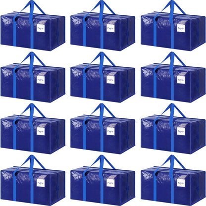 Heavy Duty Moving Storage Bags with Zipper Handles