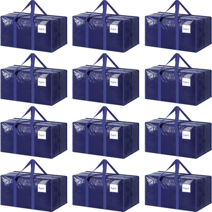 Heavy Duty Moving Storage Bags with Zipper Handles