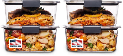 2-Compartment Meal Prep Food Storage Containers 2.85 Cup