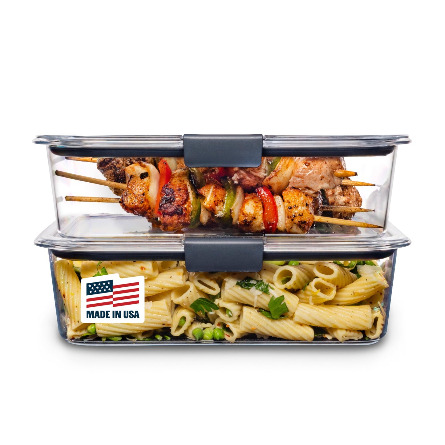 2-Compartment Meal Prep Food Storage Containers 2.85 Cup