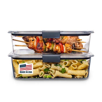 2-Compartment Meal Prep Food Storage Containers 2.85 Cup