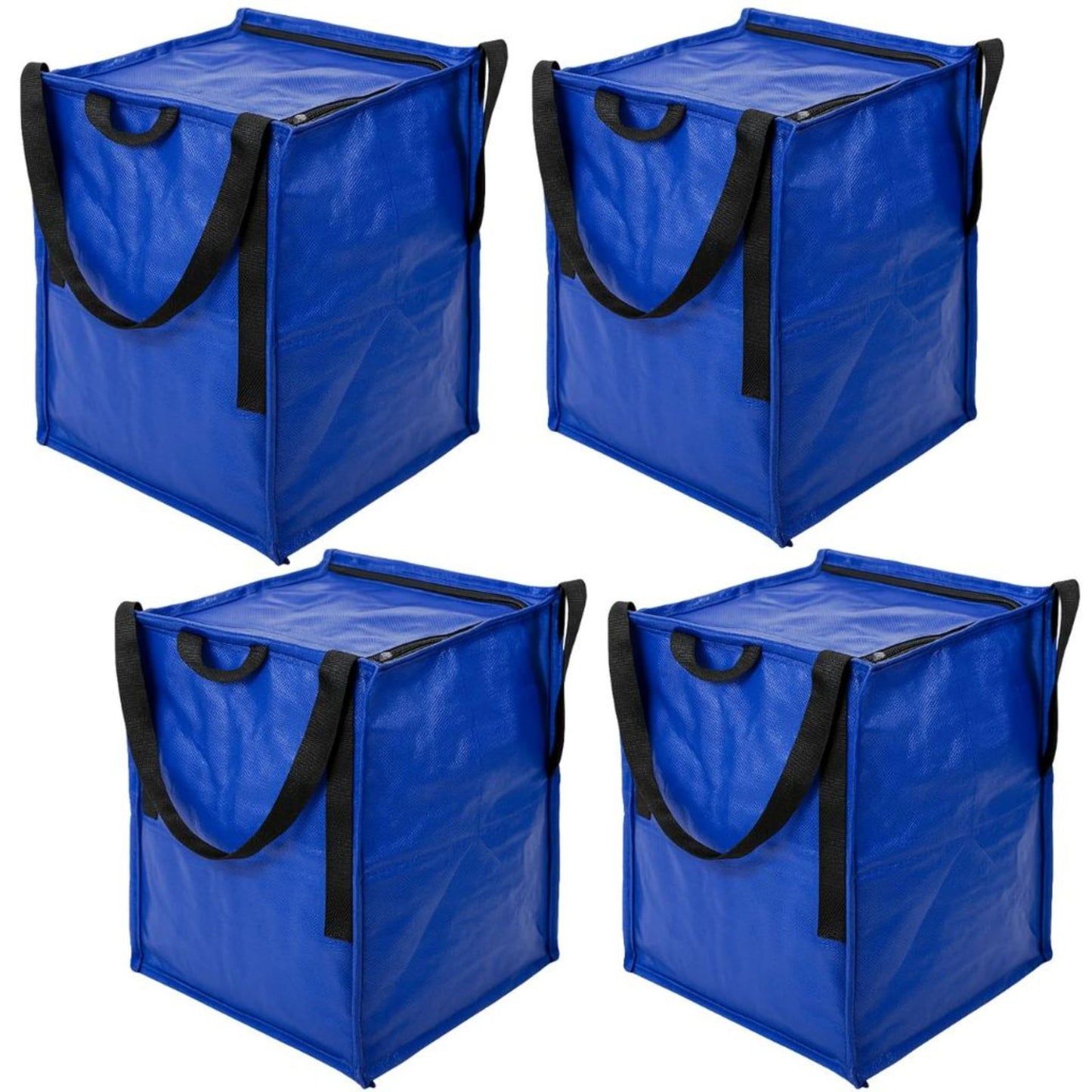 Heavy Duty Storage Bag 22 Gallon Zipper Top Woven Poly