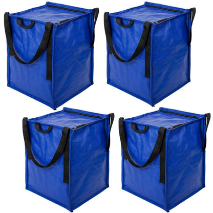 Heavy Duty Storage Bag 22 Gallon Zipper Top Woven Poly