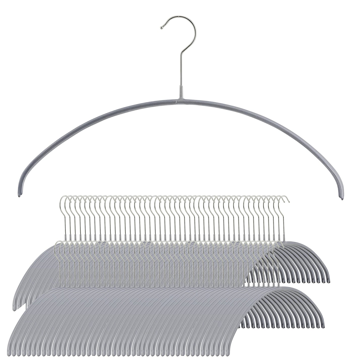 Non-Slip Space Saving Steel Clothes Hangers for Clothes